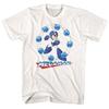 Mega Man Water Shield White Gaming Shirt