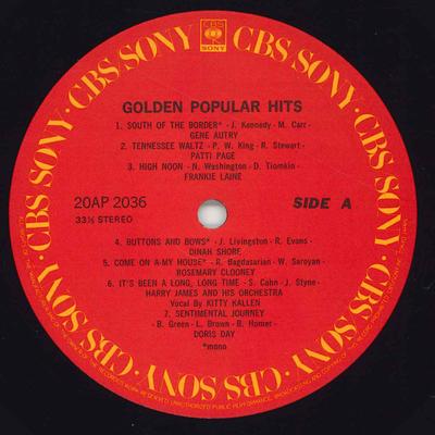 LP Record  - Golden Popular Hits 20AP2036 CBS SONY Japan Obi Jazz Used