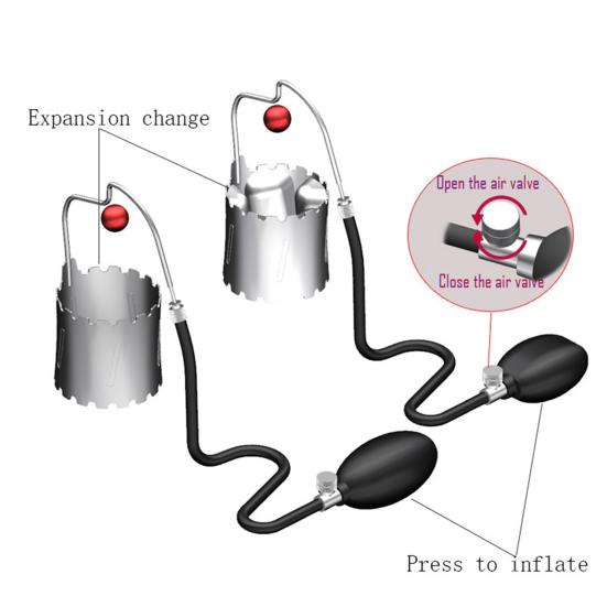 Männlicher USB wiederaufladbarer elektrischer Masturbator Penistrainer Vakuumpumpe Vibrator