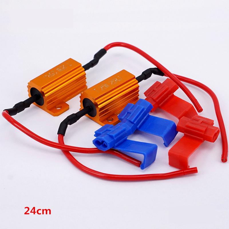 4PCS/set 25W 6ohm Load Resistor 12V Resistance for Car LED Flash Indicator Controller CANBUS Problem FREE SHIPPING Adebayor