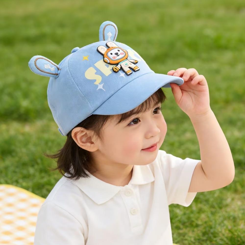 Baby Cute Hat 50-52cm 1-6 Years Spring Summer Girls Boys Cartoon Cap Baseball Cap Kids Hats Rabbit Shape Sun Hats