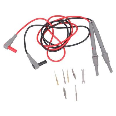 Industrial Multimeter Cable 20A 1000V Digital Multimeter Probe Test Leads Pen Tip with Rubber Coated Handle