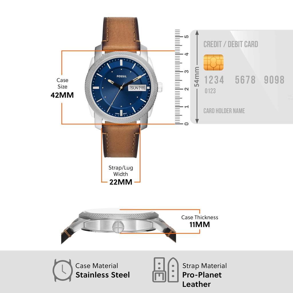 Watch Machine FS5920 Brown [FOSSIL] Men's