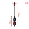 High Speed Steel Wood Drill Bit Set 1025mm Size for Joiners and Carpenters