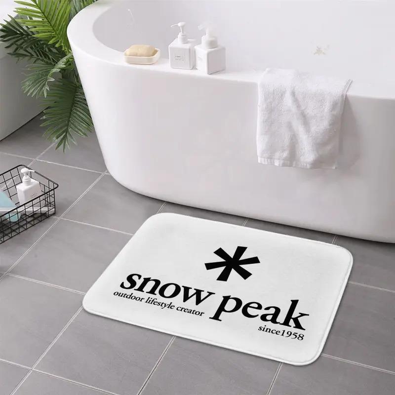 VIKAMA Luxury Snow Peak Doormat, Non-Slip Entryway Rug, Soft Carpet For Kitchen, Bedroom, And Home Flooring