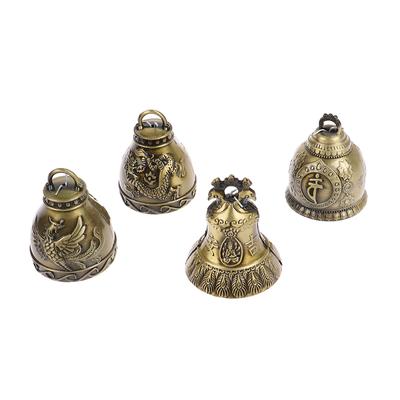 1 Stück antike Glocke für Glück, Segen, Feng Shui Windspiel