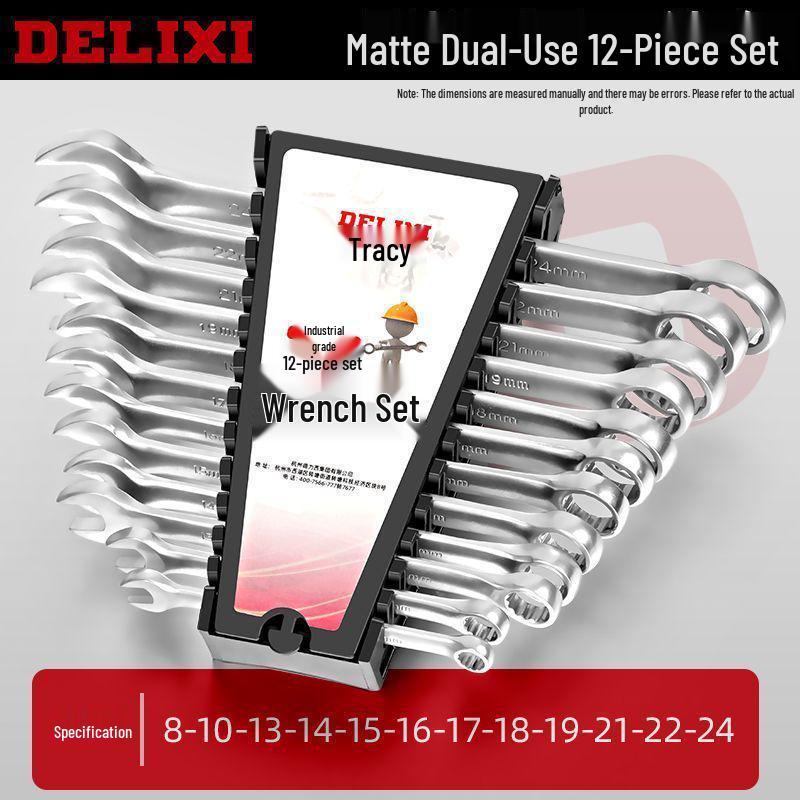 Obousměrná ráčna Sadu oboustranných klíčů - Rychlé šetření práce, Otevřený a Očkový konec, Nářadí pro autoopravy.