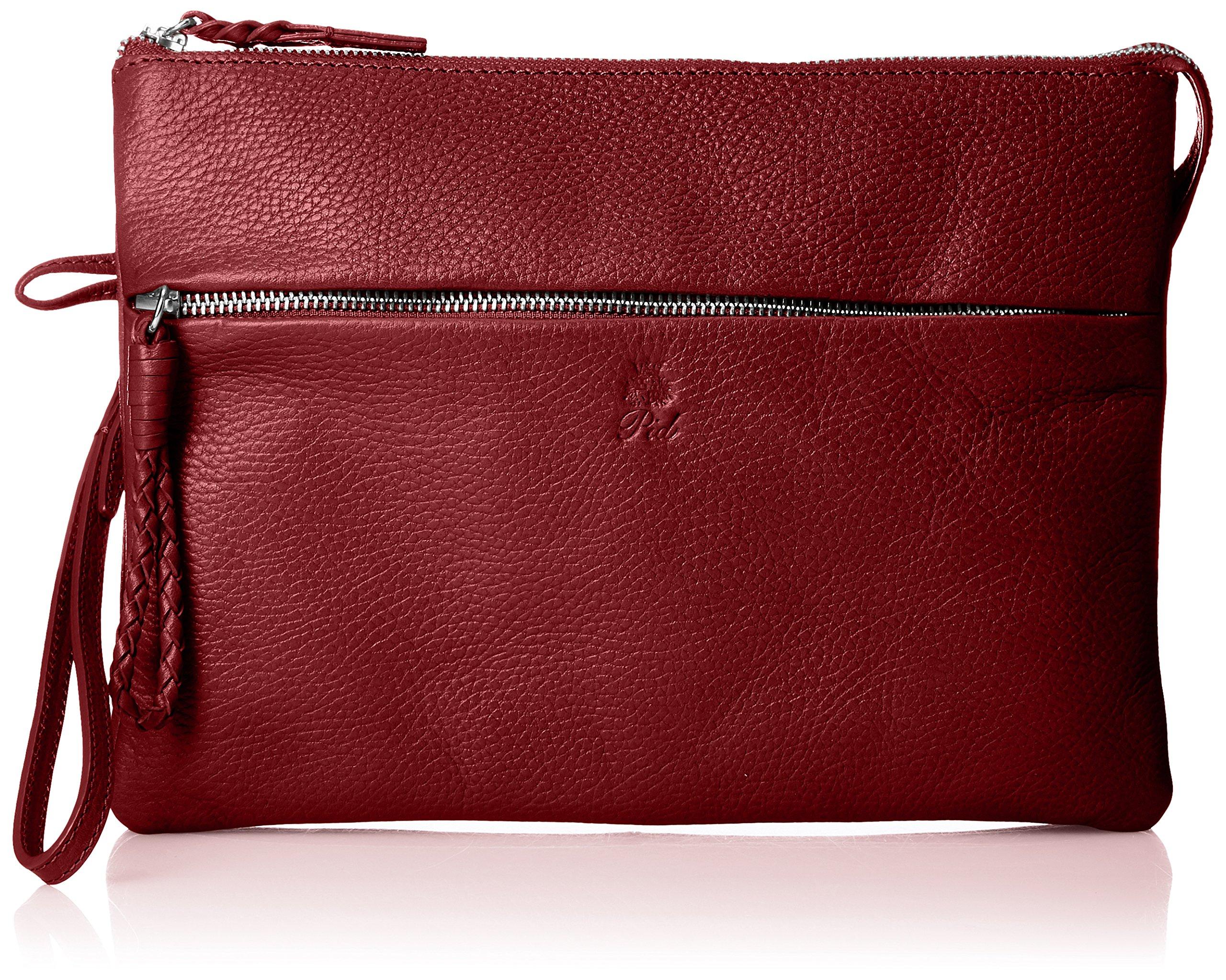 

P.I.D. Subir PAM302 RD Red Clutch Shoulder Bag