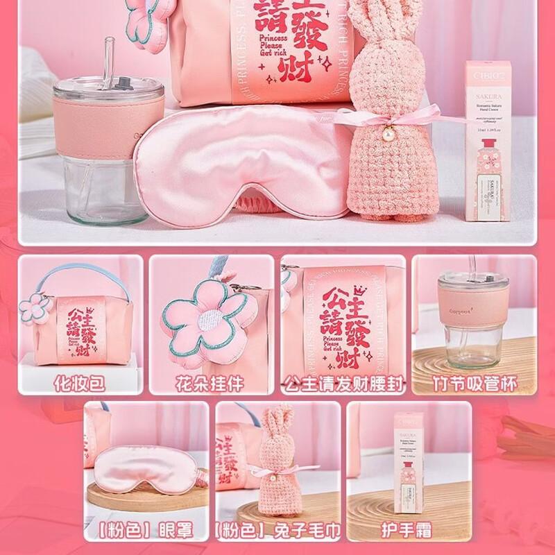 Women s Day Gift Set - Water Bottle & Beauty Essentials