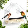 Window Bird Feeder Waterproof Birdwatching Birdfeeders Suction Cup Bird Feeder Window For Outside Garden Outdoor Balcony
