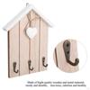 Holder with Hooks Home Decor Hanger Wall Mounted for Office Hallway