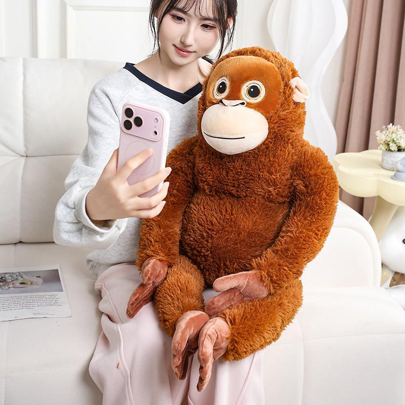 Plush Monkey Doll Curtain Tieback - Adorable Gift and Decorative Toy