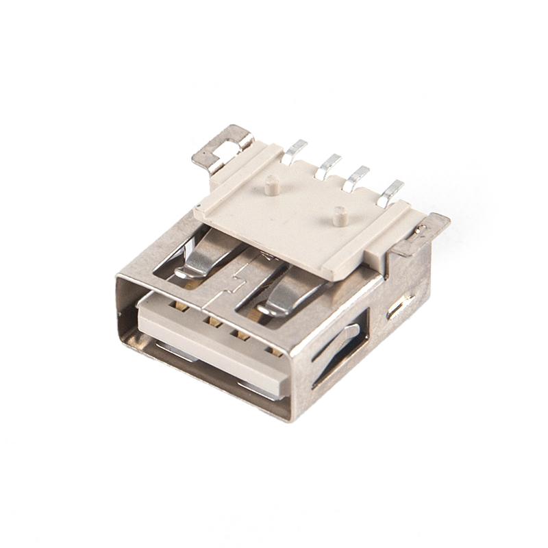 10 buc. Usb2.0 tip A port standard femela conector jack de lipit priză PCB Smt 4P