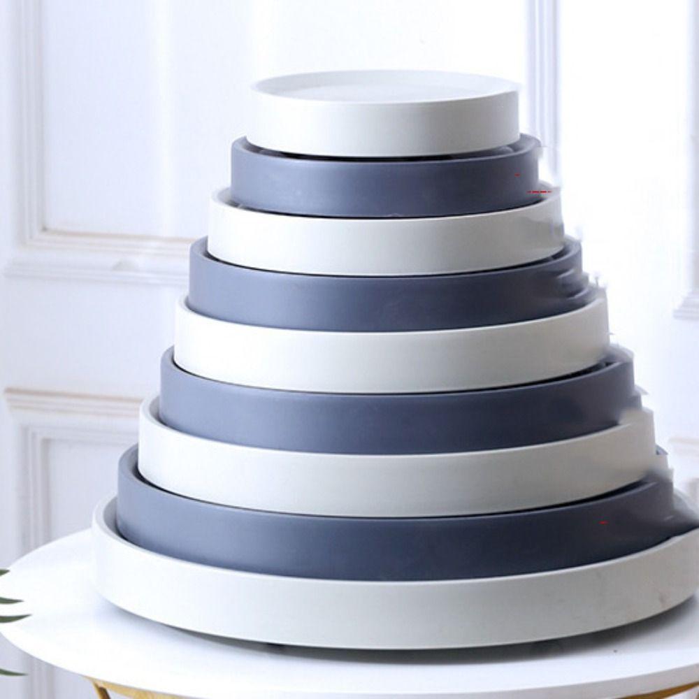 Thickened Flower Pot Holder Plastic Storage Rack Multi-Function Flower Pot Tray  Office