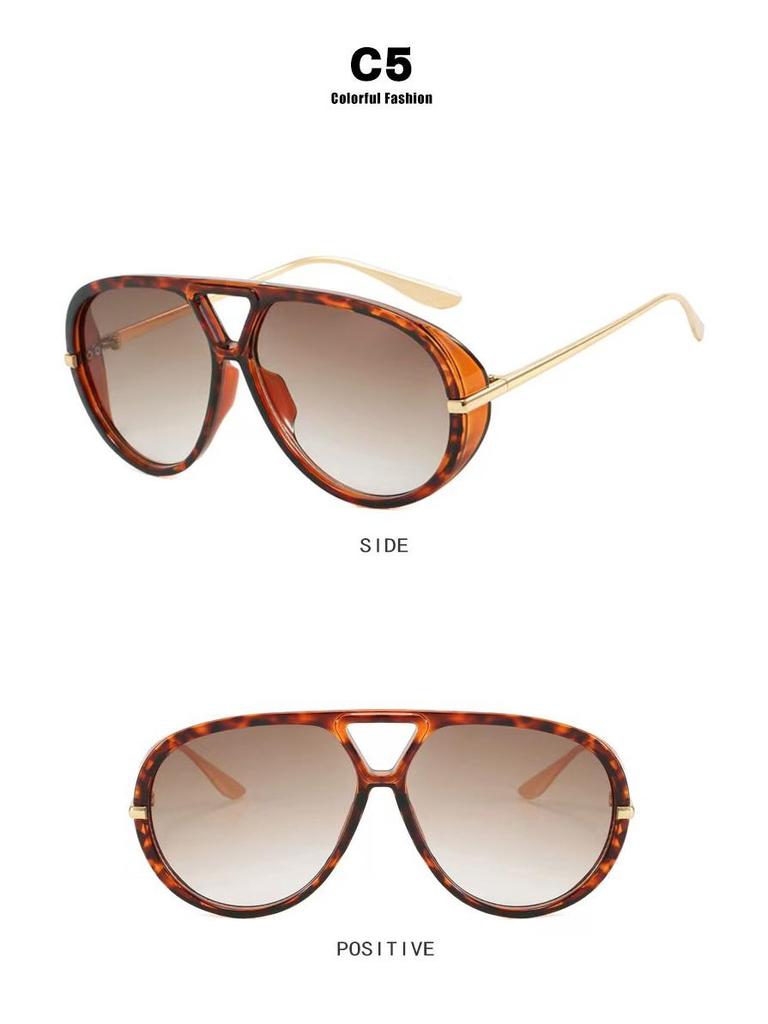 In Toad 2025 Sunglasses: Trendy Xiaohongshu Celebrity Style with Concave European-American Design