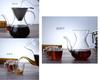 Gugrida Coffee Server, Drip Coffee Server, Hand Drip Coffee Server, Heat and Cold Resistant, High Boron Silica Glass Material (Beak 500ml)