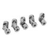 5Pcs Universal Joint Shaft Coupling 2 Stage Rotatable for RC Car Boat Motor Automotive Replacement Part 4mm