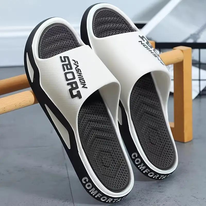 Pantuflas antideslizantes de verano para hombre de gran tamaño