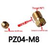 Right Angle Oil Nozzle for Machine Tool Engraving, Quick-Connect Steel Pipe Joint Sleeve