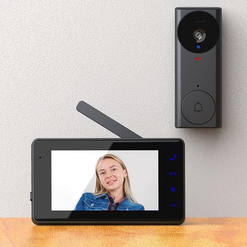 OLOEY Visual Intercom Doorbell with 4.3-inch Display (CN version)