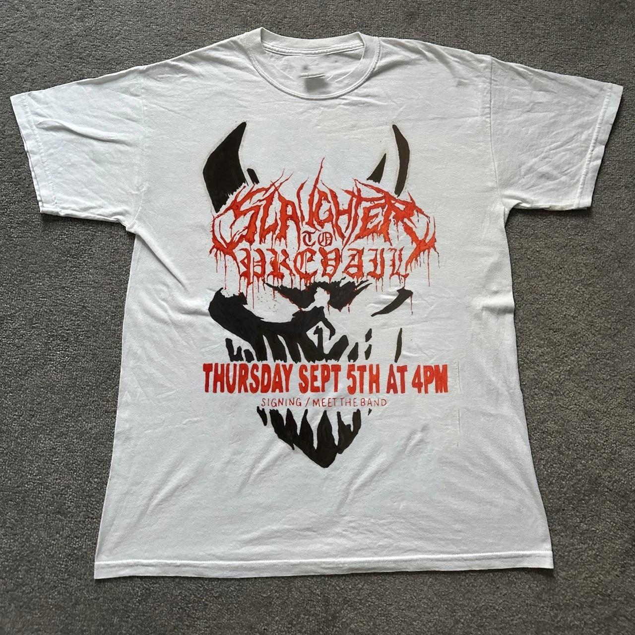 Rare Slaughter to Prevail Band Collection S to 5XL Unisex T-shirt BL2001 XXXL
