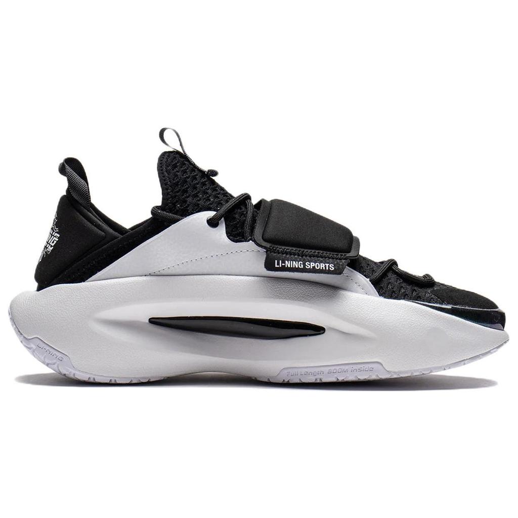 Li Ning Freizeitschuhe Herren Niedrig geschnitten Schwarz/Standard Weiß AZGS047-2