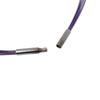 Used AUTHENTIC HERMES fish RicineChoker purple/clear plastic/wire