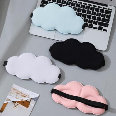 6D Sleep Blindfold Cloud Shape Breathable Memory Foam Eye Cover Patch Travel Sleep Eyeshade for Women Men Kids