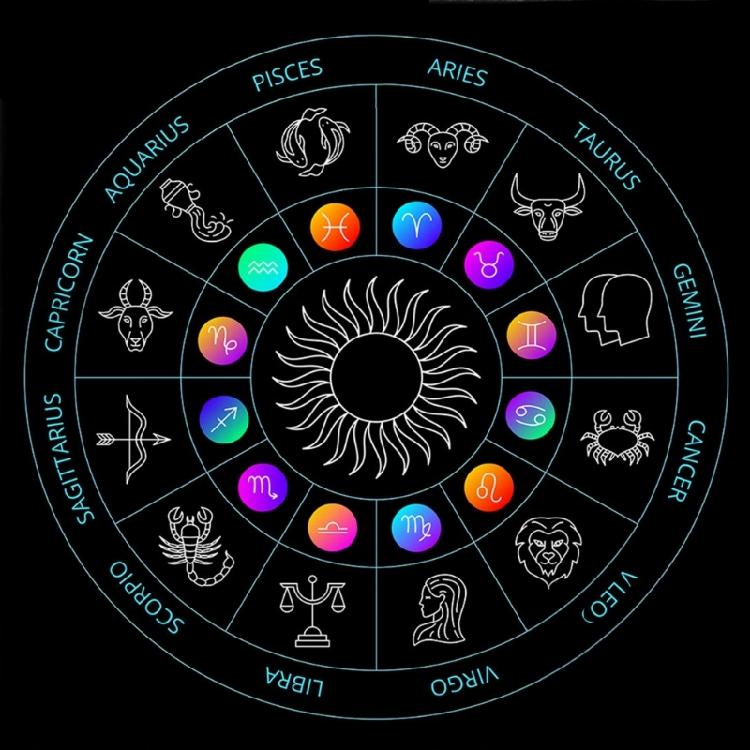 Divinations Tablecloth Constellations Moonphases Tarot Tablecloth Altars Cloth