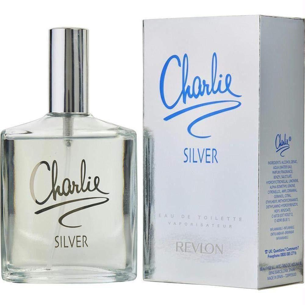 Revlon Charlie Silver For Women Eau De Toilette Spray, 3. 4 Ounce