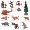 Primitive Life Tiger Elephant Models With Static Pose For Educational Use And Collectors Display