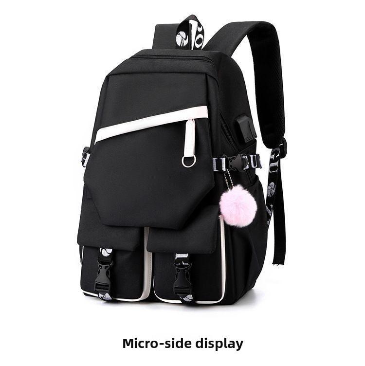 Stray Kids Backpack Lunch Bag Pencil Case Oxford Cloth Student Set For Daily Use