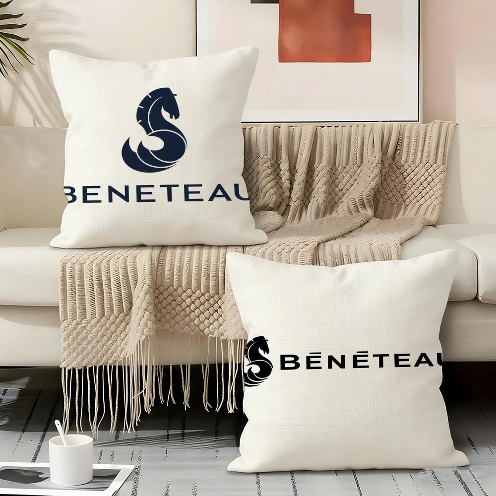 Cartoon B-BeneteauS Y-Yachts Pillow Case Pillowcase, Double-sided Printed, Sofa Cushion, Bedroom Headboard Pillow