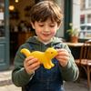 Jouet à presser Écureuil réaliste avec son, Fidget souple en TPR pour enfants et adultes, Gadget de décompression mignon en forme d'animal pour enfants