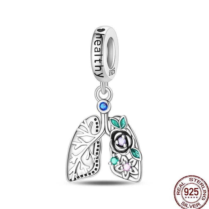 Original Copper Halloween Charms Pumpkin Doctor Skeleton Bead Pendant Fit 3Mm Bracelet Diy Jewelry Gift For Women