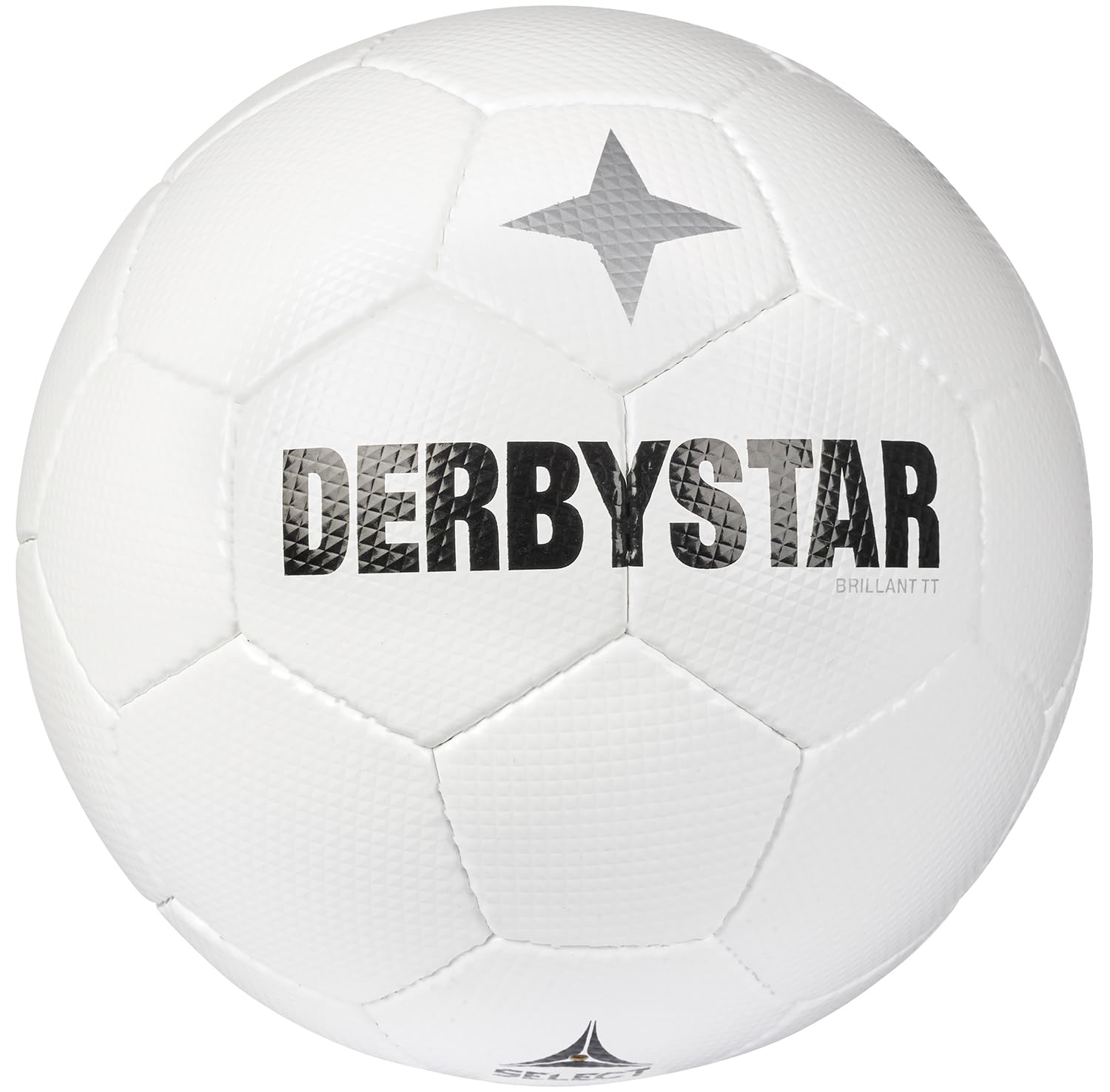 

Футбольный мяч DERBYSTAR BRILLANT TT CLASSIC V22 Размер FIFA для старшеклассников и взрослых, 5, БАЗОВЫЙ, ВЫСОКИЙ, ШКОЛЬНЫЙ, белый