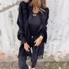 2025 Exclusive Autumn/Winter Women’s Batwing Sleeve Tassel Cardigan Shawl