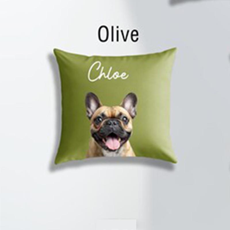 

Cute Pet Pillow - Dog Cat Pet Pattern Square Decorative Cushion 50x50cm for Sofa Bedroom Living Room Home Decor Kids Gift 50X50cm