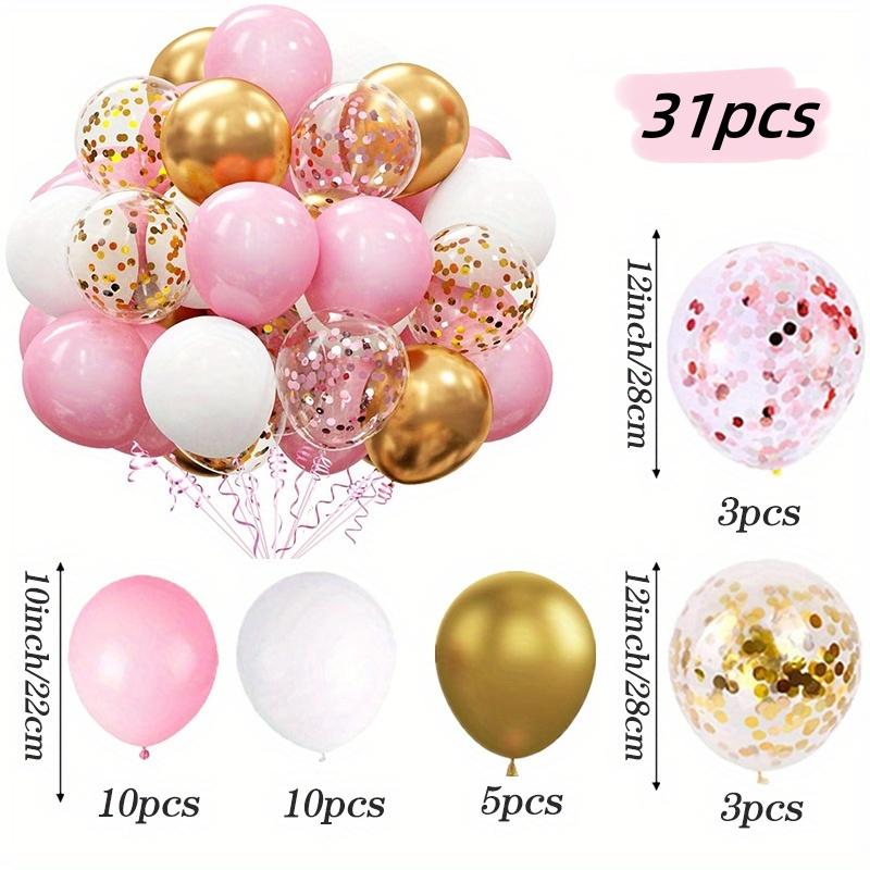 

Набор красных и белых воздушных шаров 12 дюймов Красные шары с конфетти из бумаги Украшение для вечеринки Воздушный шар Подходит для украшения интерьера на день рождения Other