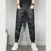Men's Winter PU Leather Motorcycle Pants: Black, Plus Velvet, Thick, Windproof, Waterproof, Warm Trousers