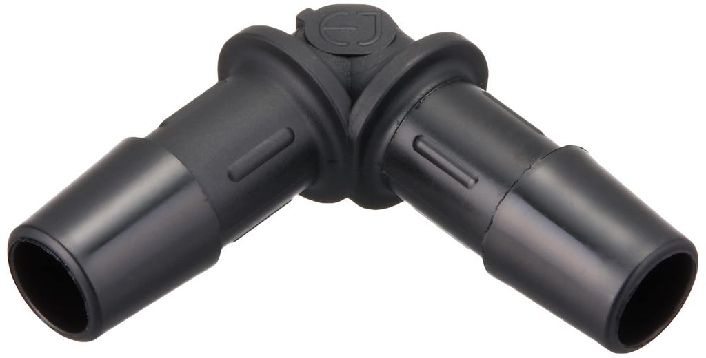 Kijima Bike Parts L Type Hose Connector 9/10mm-9/10mm for Hose