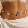 Gold Link Body Chain Color Mix Body Jewelry Fashion Belly Belt  Party Event