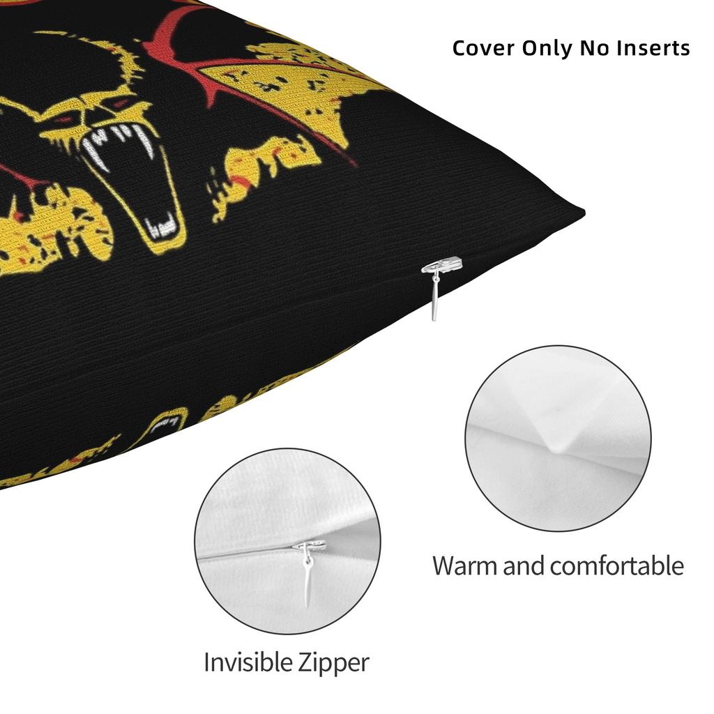 Pillow Case Ozzy Osbourne Comfy Pillow Cover For Sofa Home Decoration Kawaii Pillowcases