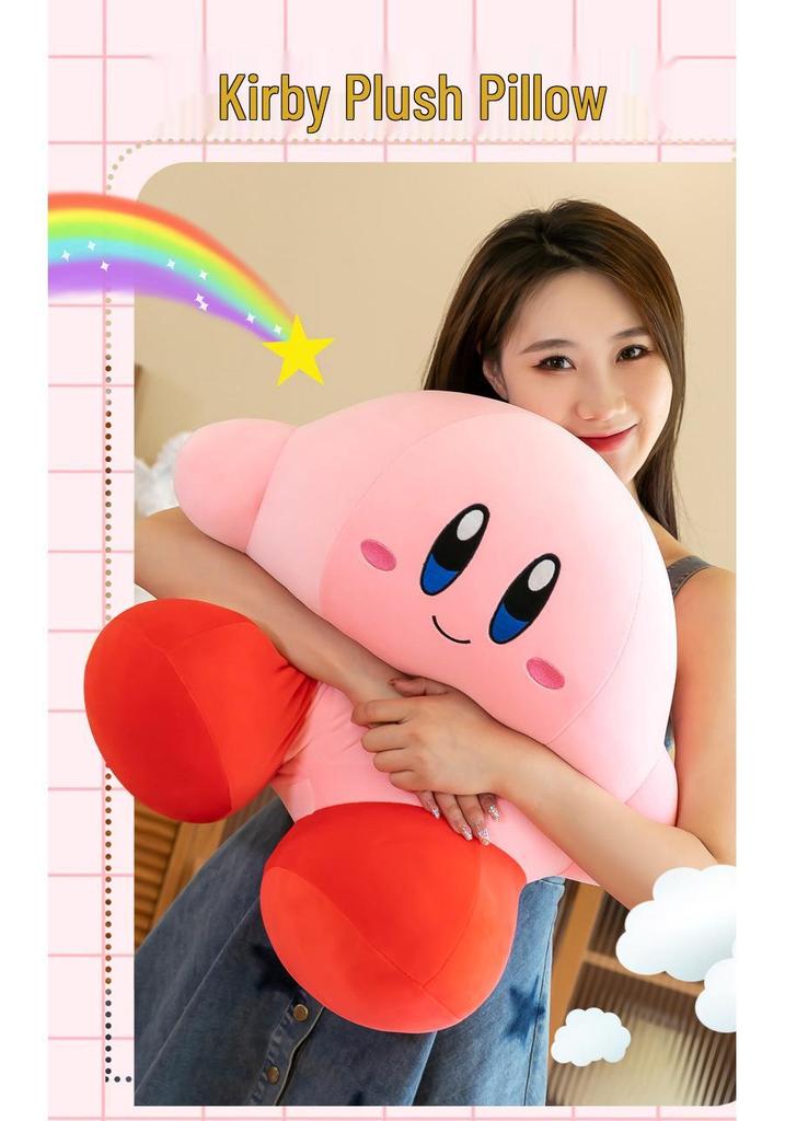 Kirby Extra Large Plush Hugging Pillow - Girly Heart Birthday Gift