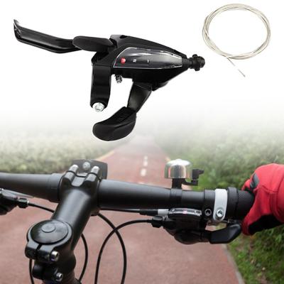EF500 Comando Cambio Singolo 3/7/8 Sinistro Velocità ABS Resistente alla Corrosione Sensibile Deragliatore Freno Bici per MTB