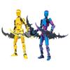Mobile Doll Set, 3D Printed Titan Robot Mobile Doll, Posable Mobile Doll, Suitable For Collectors, Desktop Decoration