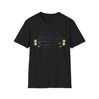 1967 GTO Shirt | Classic Muscle Car Front View | Iconic Vintage Design Tee
