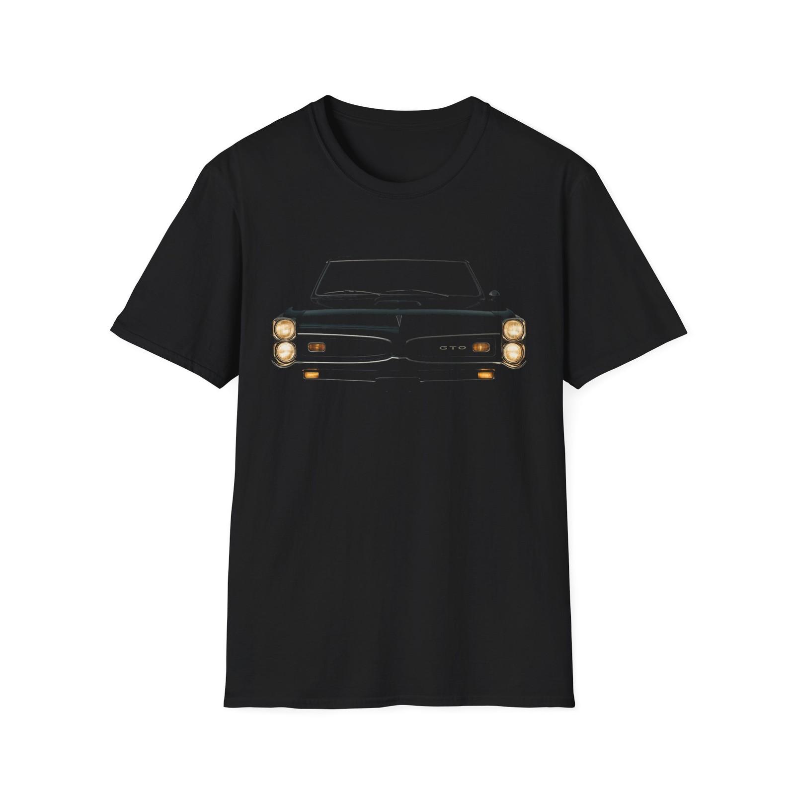 1967 GTO Shirt | Classic Muscle Car Front View | Iconic Vintage Design Tee S