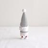 Nordica Nisse Christmas Wooden Doll Heartful Santa Silent Night White X Red