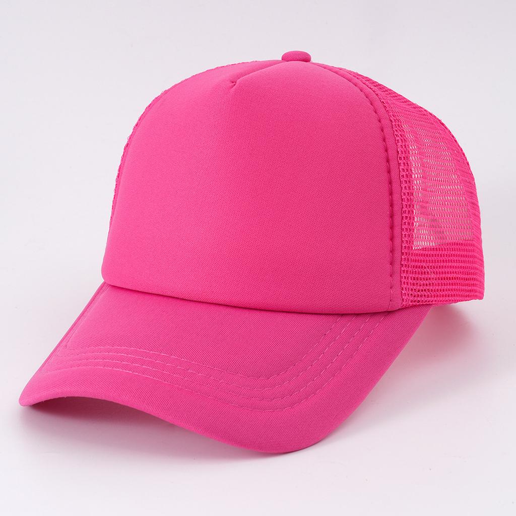 Men's and Women's European and American Wind Foam Truck Driver Hat Mesh Hat Cycling Vacation Daily Versatile Breathable Baseball Cap